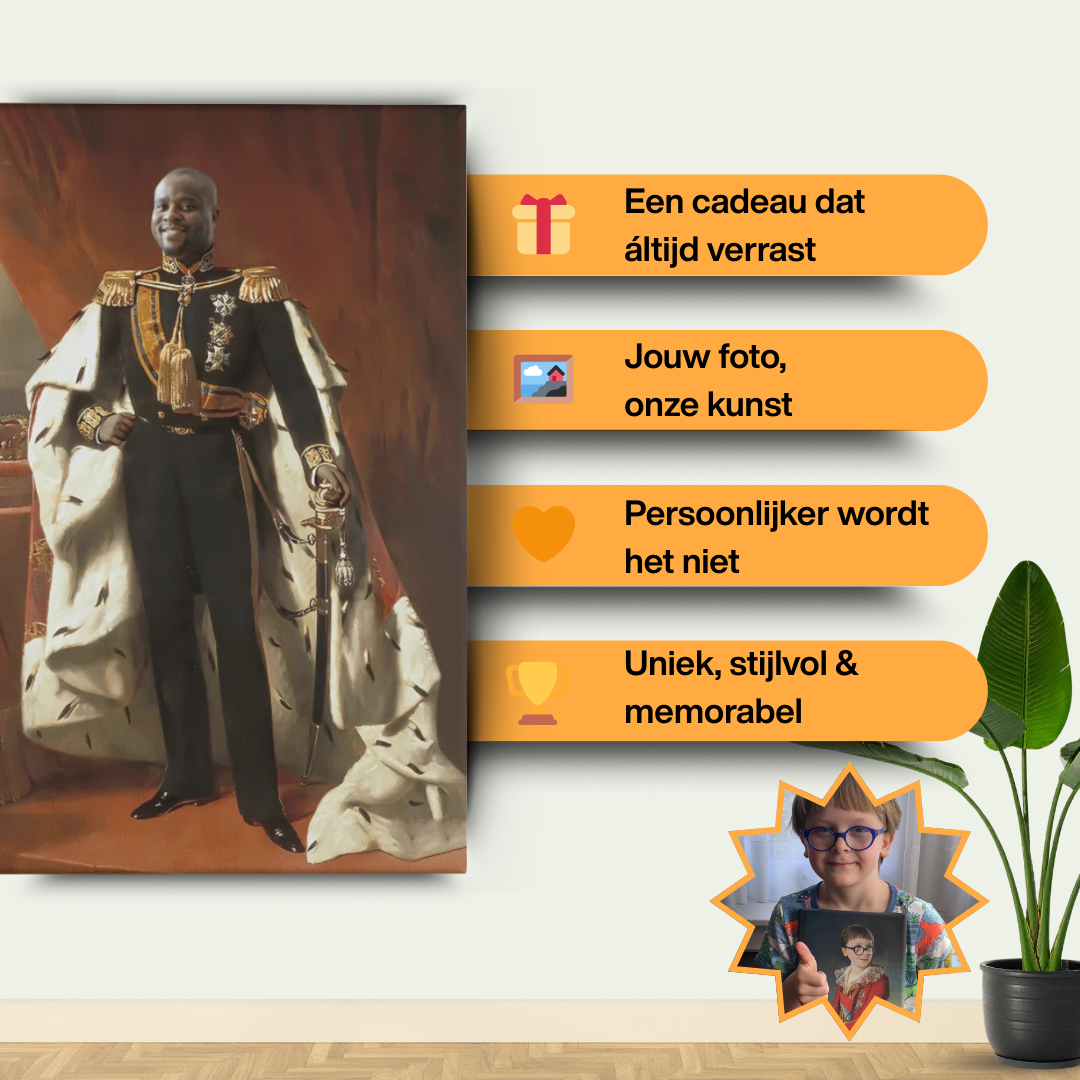 King Willem III - Custom Canvas