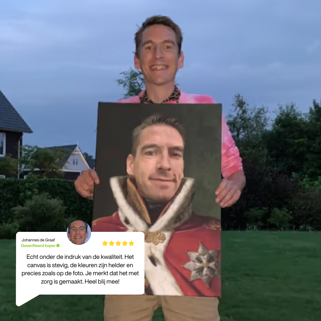 King Willem I - Custom Canvas