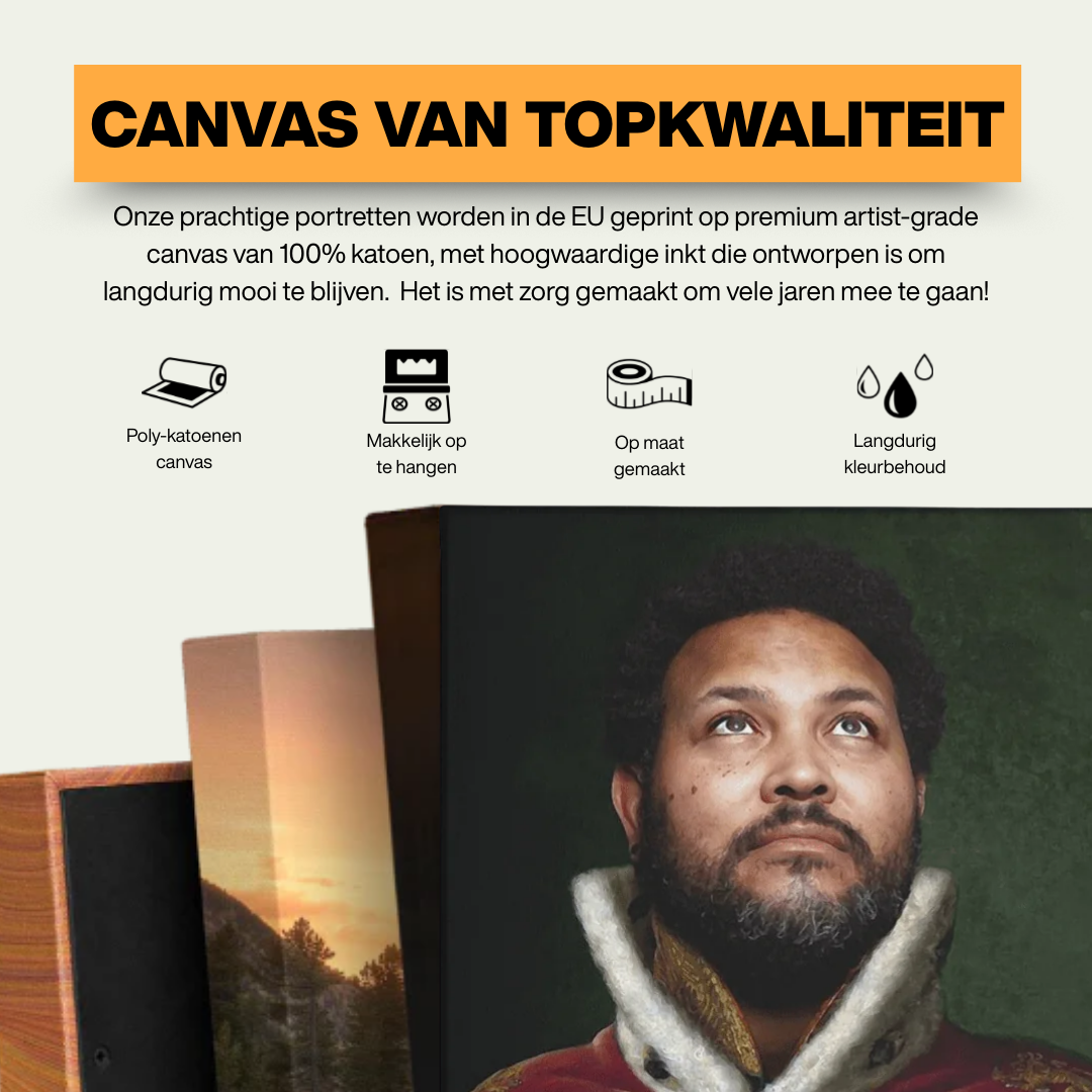 King Willem I - Custom Canvas