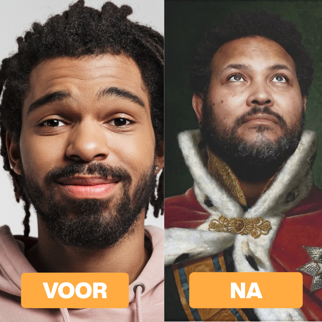 King Willem I - Custom Canvas