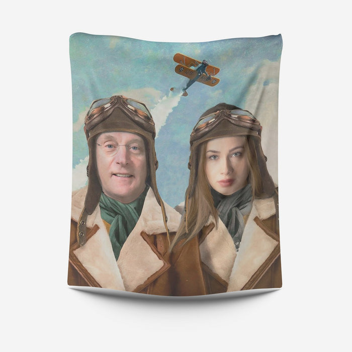 Das Aviator-Duo - benutzerdefinierte Decke