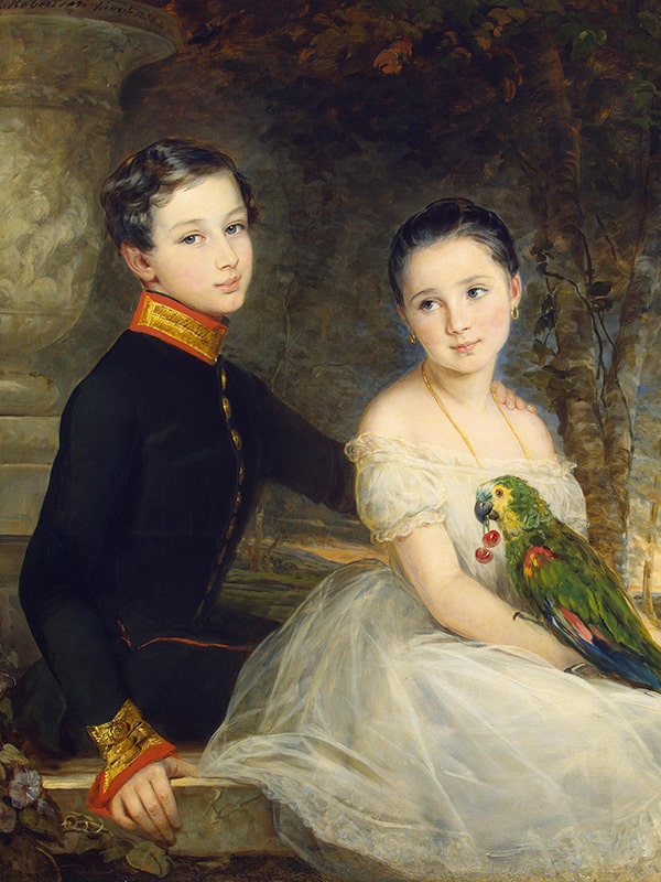 Kinderportrait von Christina Robinson - Custom Canvas