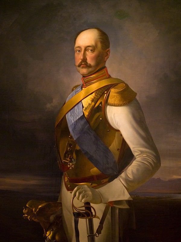 König von Russland - benutzerdefinierte Leinwand