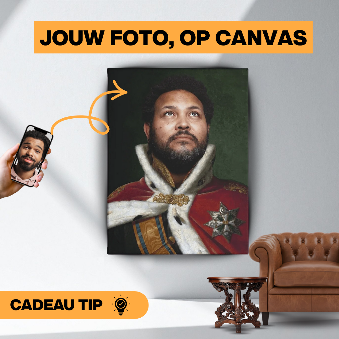 King Willem I - Custom Canvas