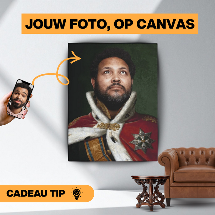 King Willem I - Custom Canvas