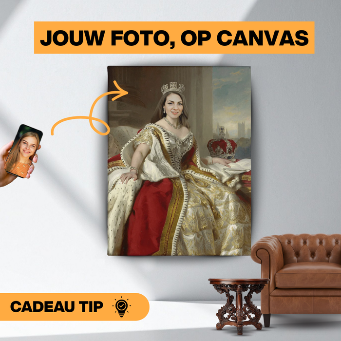 Queen Victoria (II) - Custom Canvas