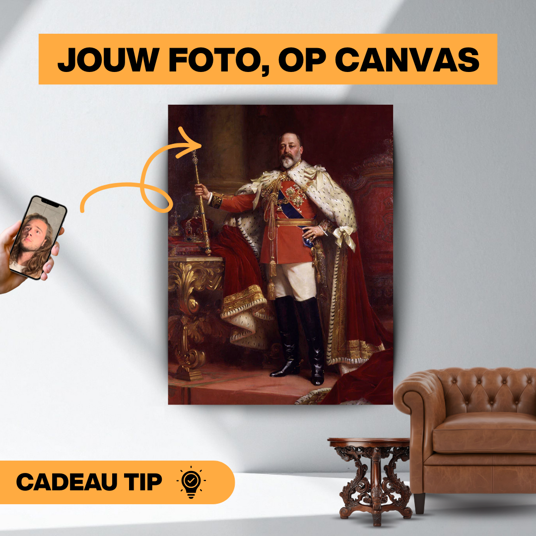 König Edward VII - Custom Canvas