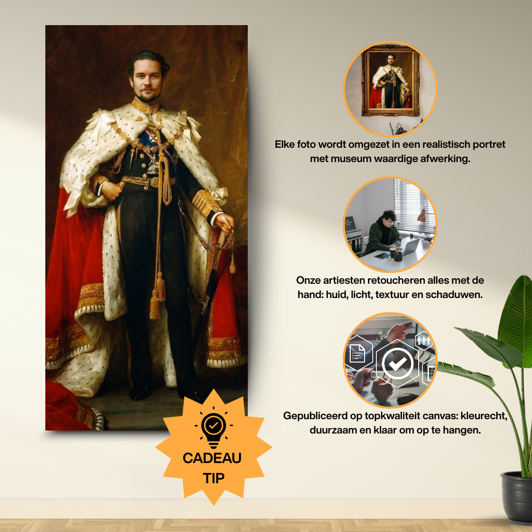 König George V - Custom Canvas