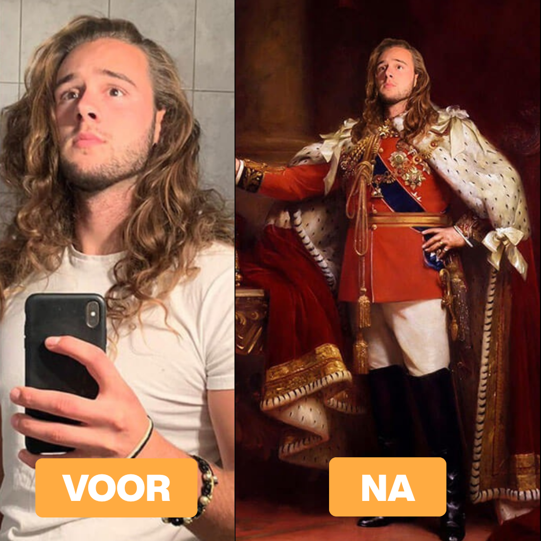 König Edward VII - Custom Canvas