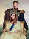 Königliches Paar 5 - Brauchplakat