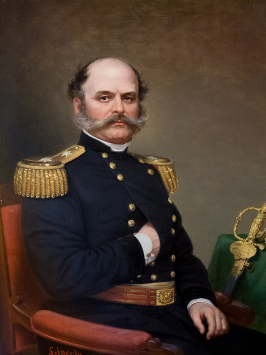 Gouverneur Ambrose Burnside - Custom Mok