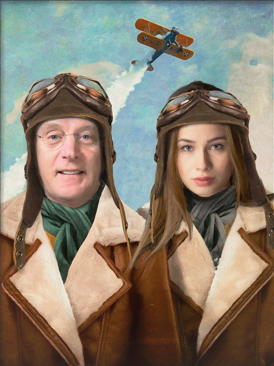 Das Aviator-Duo - benutzerdefinierte Becher