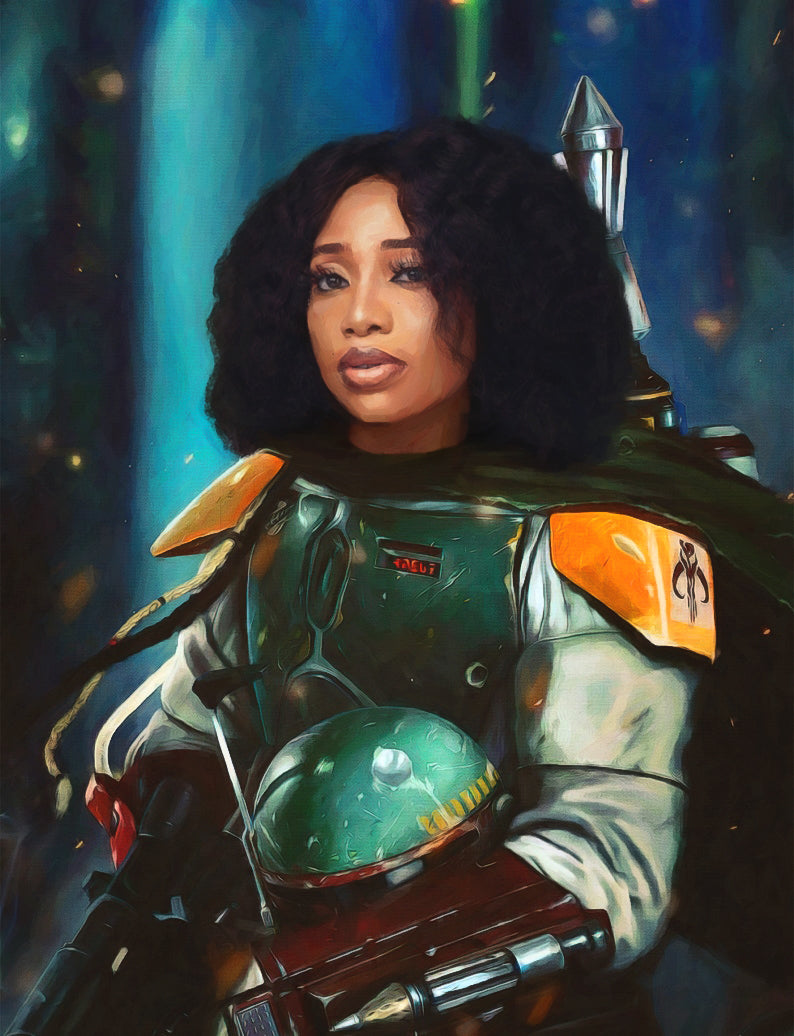 Boba - Benutzerdefiniertes Kissen