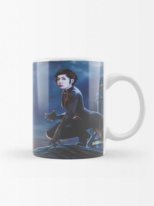 Katze Human - benutzerdefinierte Tasse