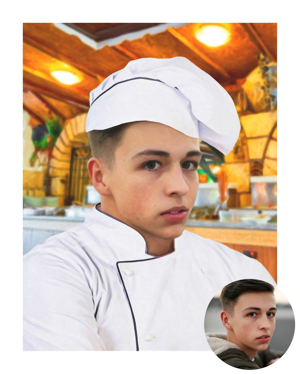 Der Koch - benutzerdefinierte Decke