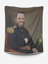 Gouverneur Ambrose Burnside - Custom Deken