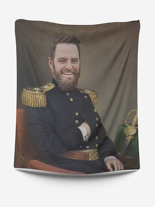 Gouverneur Ambrose Burnside - Custom Deken