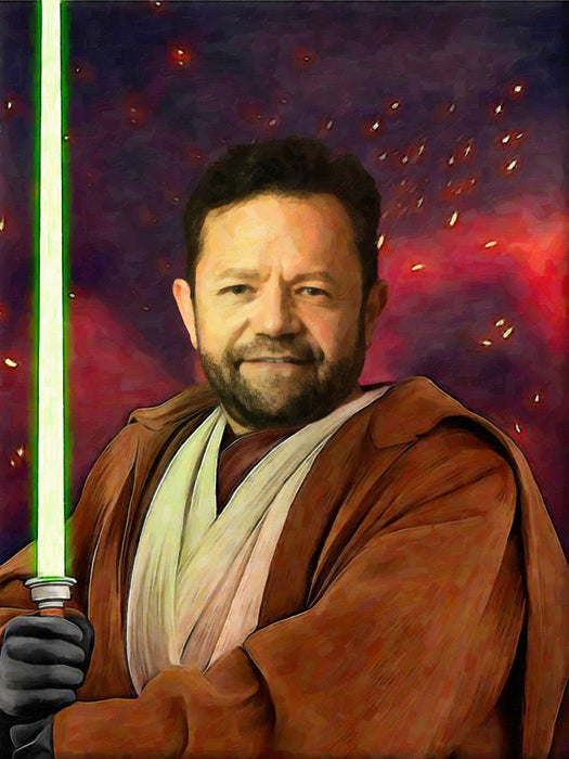 Jedi - Benutzerdefiniertes Kissen