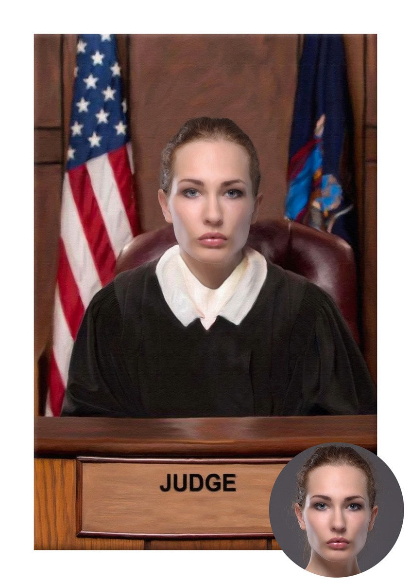 Richter - Benutzerdefiniertes Kissen