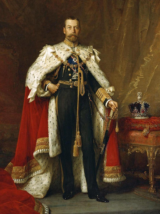 König George V - Sonderanfertigungsküsse