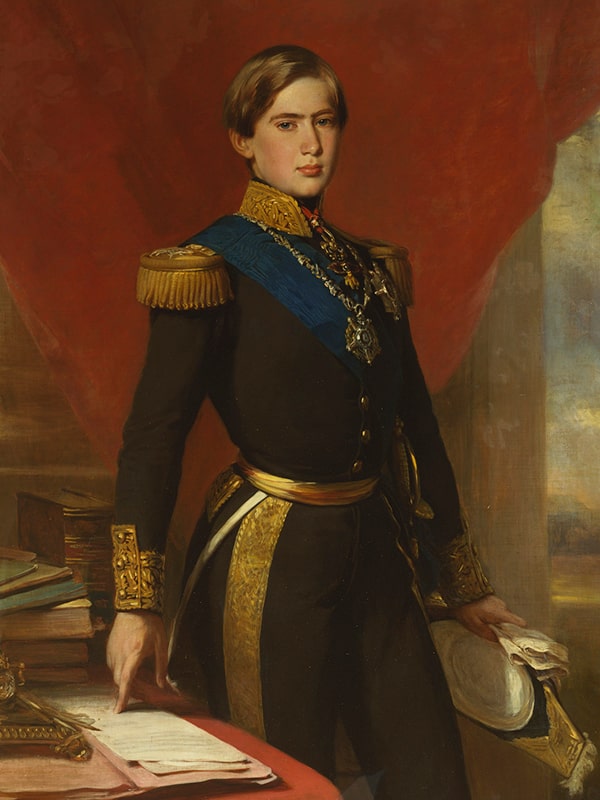 Prinz Pedro V - Sonderangehörige Küsse