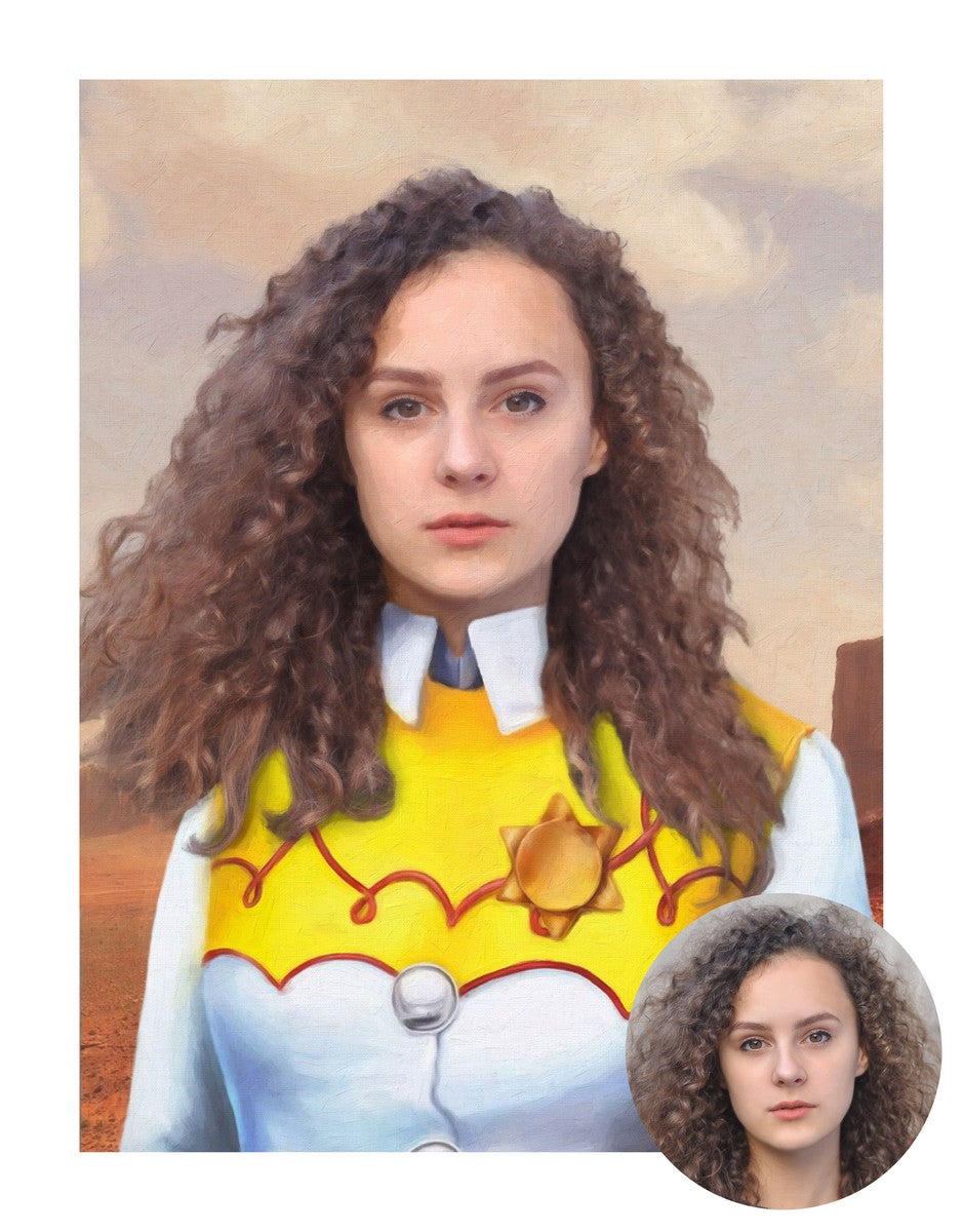 Das Cowgirl - Custom Poster