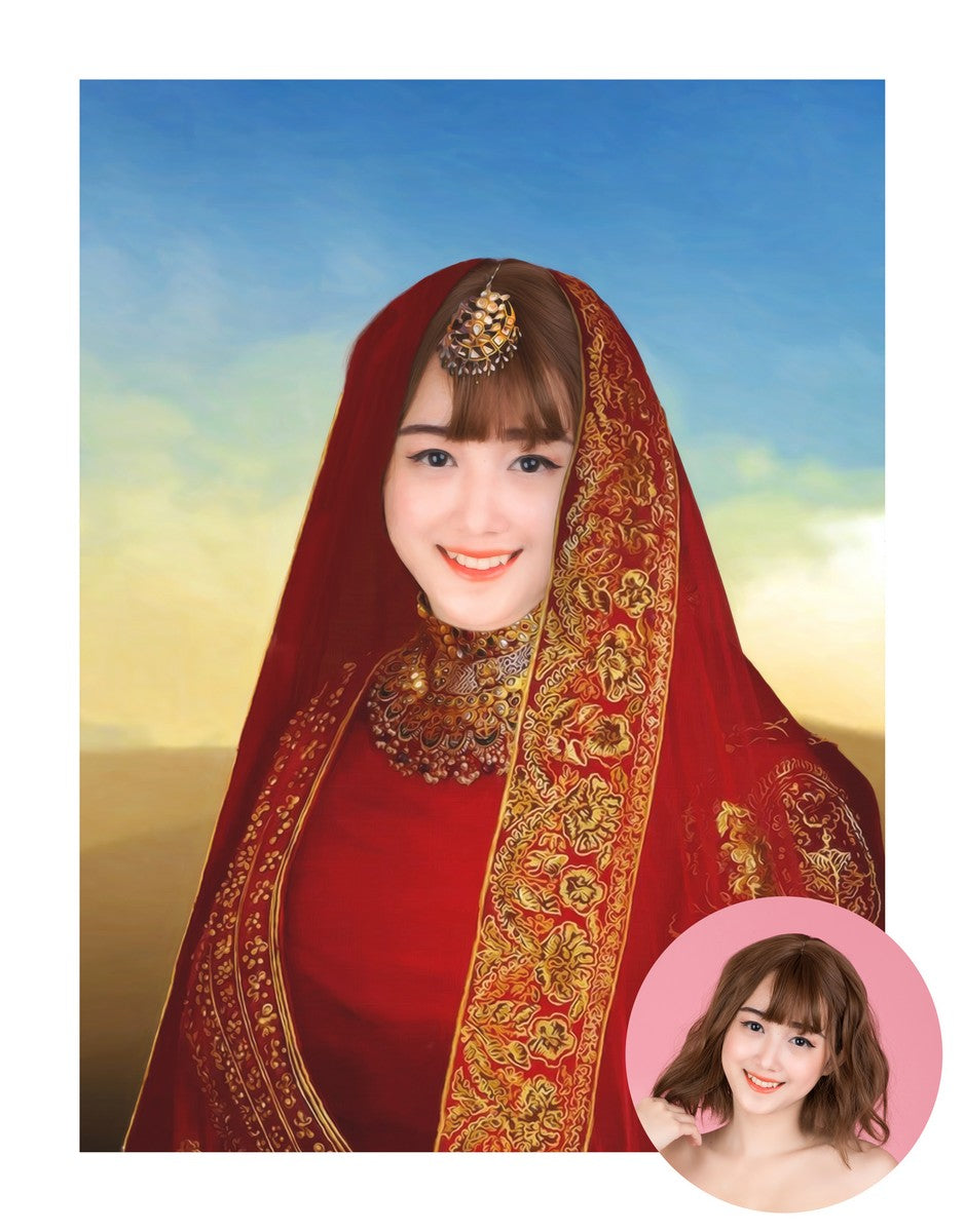 Die indische Ran-Custom-Leinwand