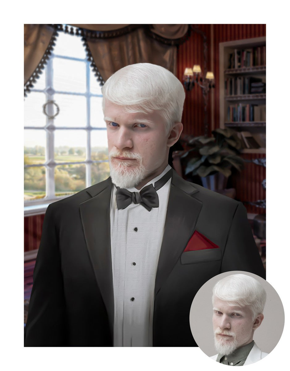 Der Gangster - benutzerdefinierte Leinwand