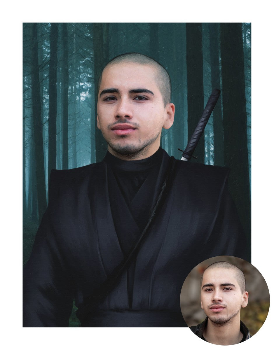 Der Ninja - benutzerdefinierte Tasse