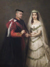König Edward VII und Königin Alexandra - Custom Poster