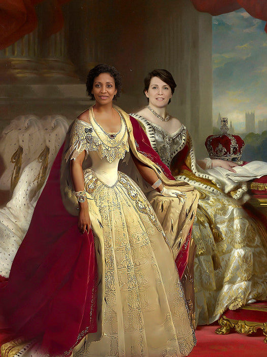 Prinzessin Daniella & Prinzessin Sara - benutzerdefinierte Küsse