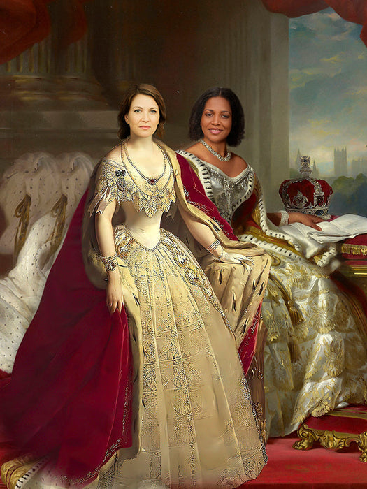 Prinzessin Daniella & Princess Sara - Custom Poster