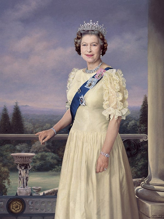 Königin Elizabeth II (i) - Custom Canvas